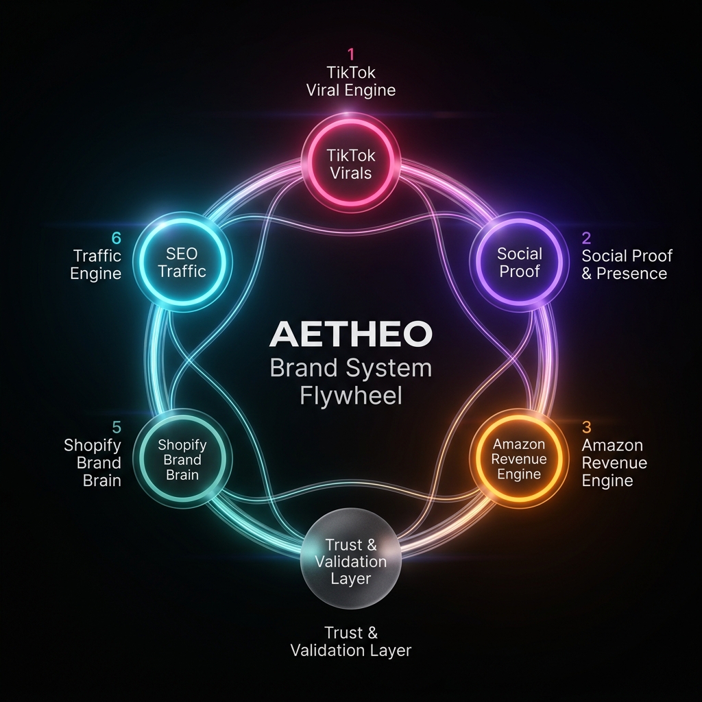 The AETHEO Brand Ecosystem Flywheel