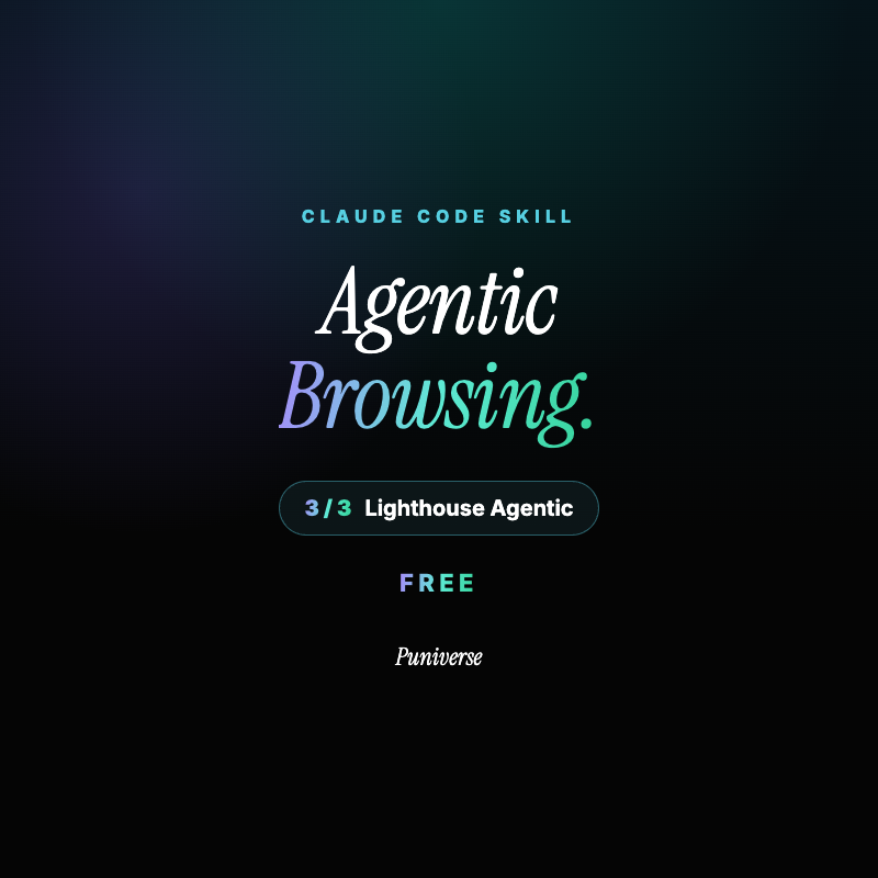 Agentic Browsing 技能