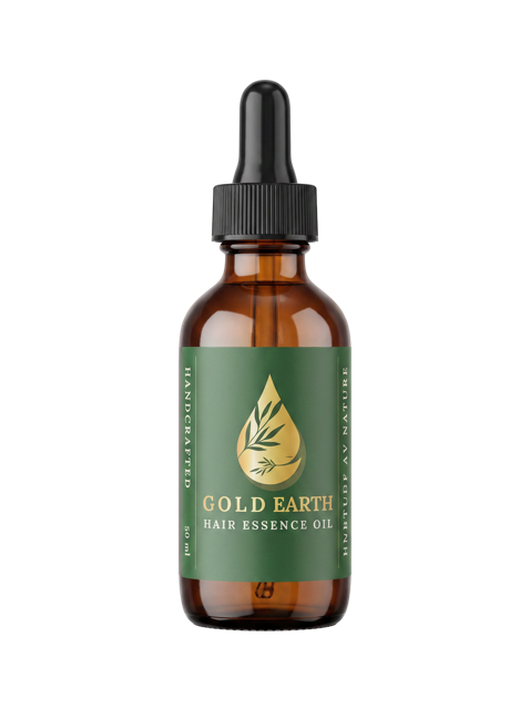 Gold Earth Hair Essence bottle